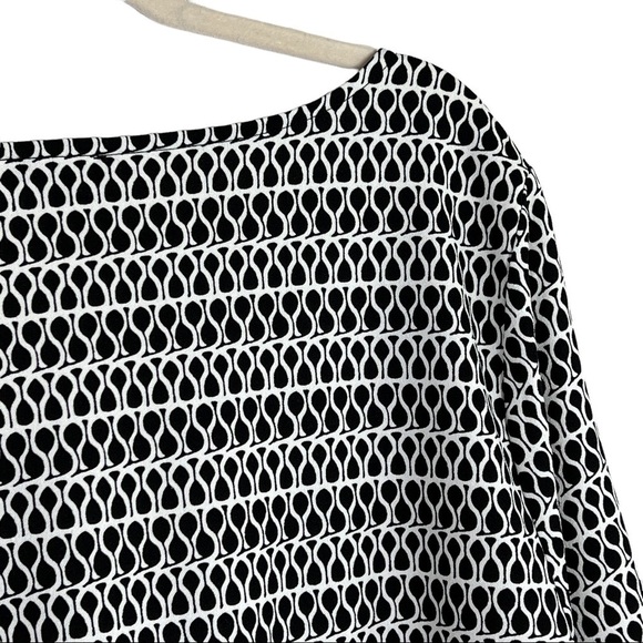 Talbots Tie Front V neck short sleeve Blouse Size 3X - Picture 4 of 6